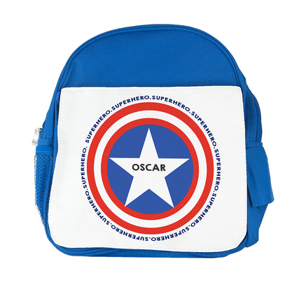 Superhero Mini Rucksack - Personalised