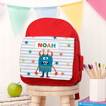 Monster Mini Rucksack - Personalised