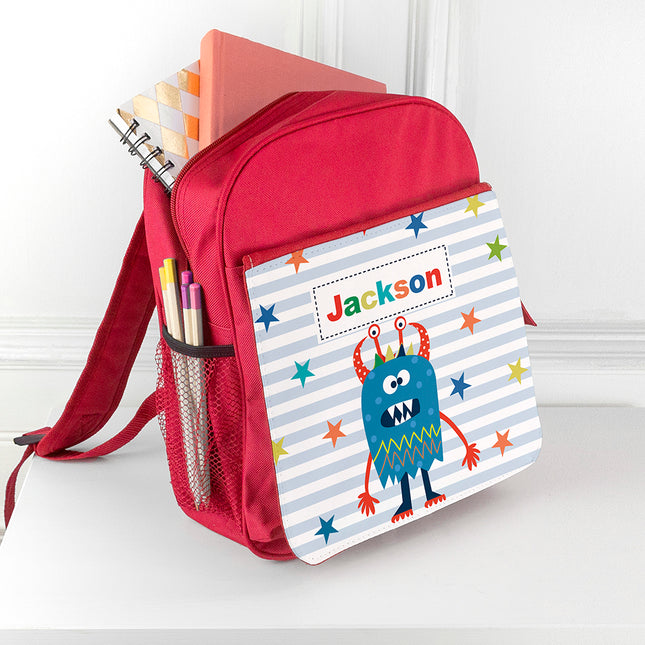 Monster Mini Rucksack - Personalised