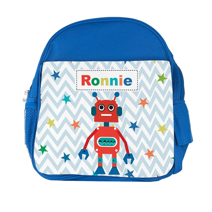 Robot Mini Rucksack - Personalised