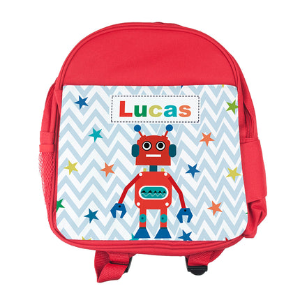 Robot Mini Rucksack - Personalised