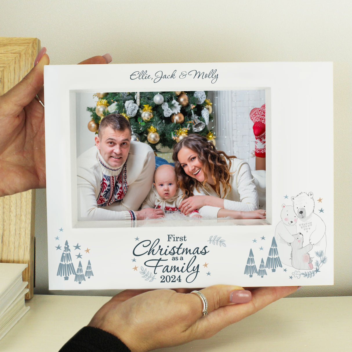Polar Bear Personalised Photo Frame