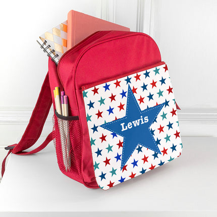 Stars Mini Rucksack - Personalised