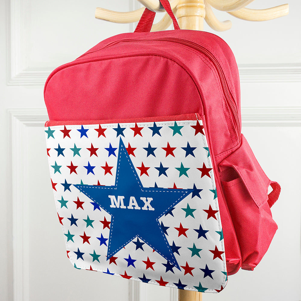 Stars Mini Rucksack - Personalised