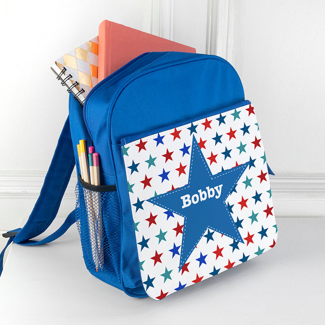 Stars Mini Rucksack - Personalised
