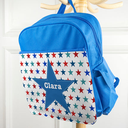 Stars Mini Rucksack - Personalised