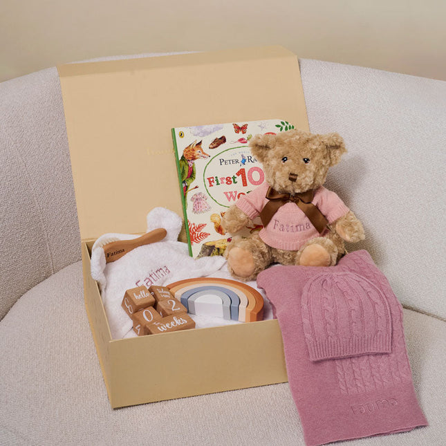 ULTIMATE LUXURY CASHMERE GIFT SET - ROSEWOOD