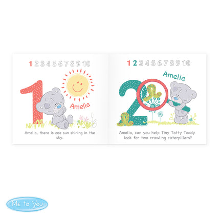 Tiny Tatty Teddy - Cuddle Bug - Learning Adventure Book - Personalised
