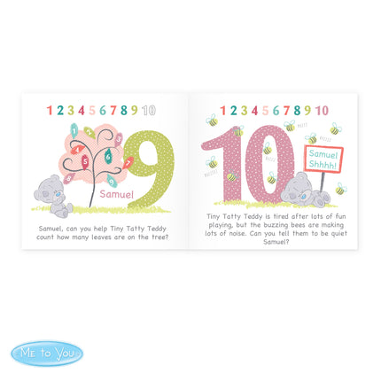 Tiny Tatty Teddy - Cuddle Bug - Learning Adventure Book - Personalised