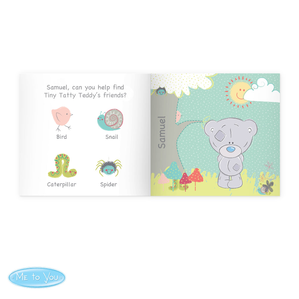 Tiny Tatty Cuddle Bug - Personalised Children's Learning Adventure Book