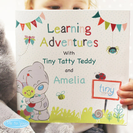 Tiny Tatty Teddy - Cuddle Bug - Learning Adventure Book - Personalised
