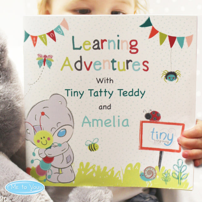 Tiny Tatty Teddy - Cuddle Bug - Learning Adventure Book - Personalised