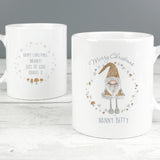 Personalised Gonk Christmas Mug