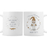 Personalised Gonk Christmas Mug