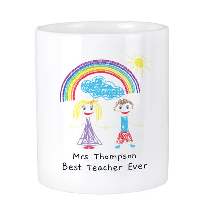 Children's Drawing Storage Pen Pot - Personalised
