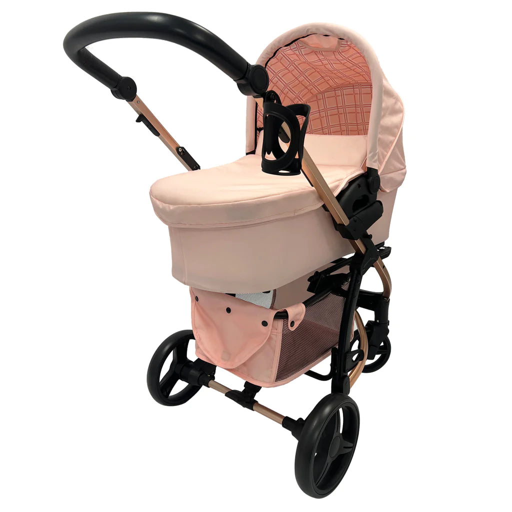 Pink Plaid iSize Travel System - Dani Dyer