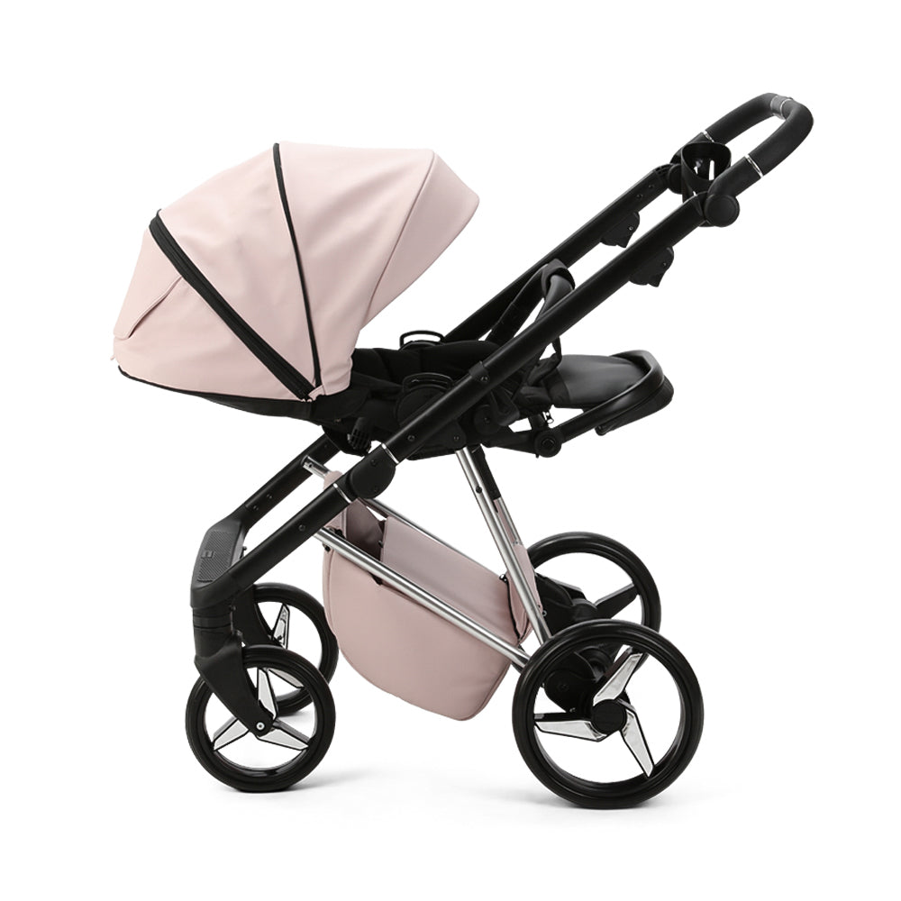 Milano Evo 3 in 1 Pushchair Quantam Special Edition with Car Seat - Pretty in Pink