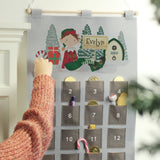 Elf Pocket Advent Calendar - Personalised