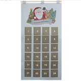 Santa Pocket Advent Calendar - Personalised