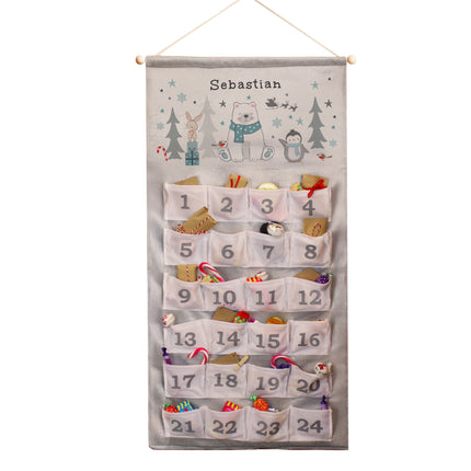 Polar Bear Advent Calendar - Personalised