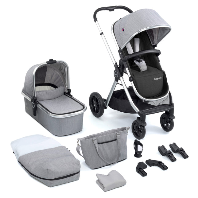 MeMore Pushchair - Silver