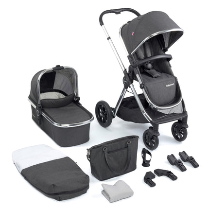 MeMore Pushchair - Chrome