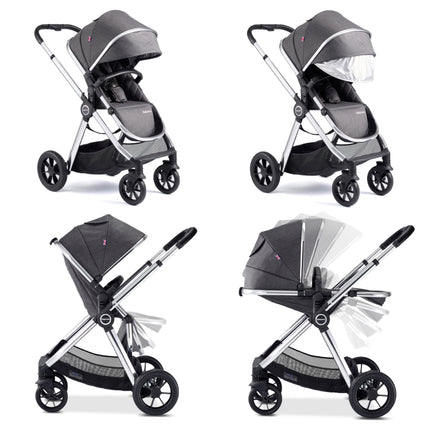 MeMore Pushchair - Chrome