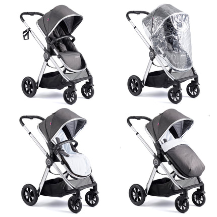 MeMore Pushchair - Chrome