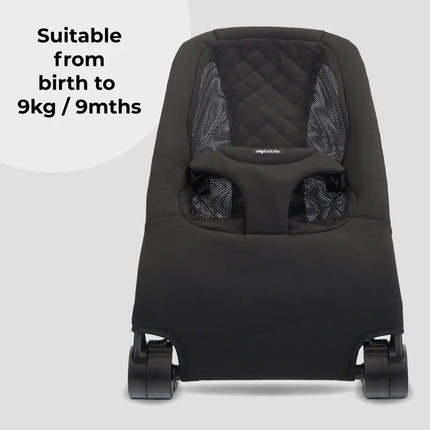 Reclining Baby Bouncer - Black