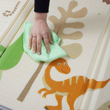 Jungle & Dinsaur Reversible Toddler Play Mat