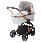 Rose Gold Marble iSize Travel System - Dani Dyer