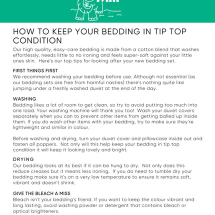 Safari Animals Duvet Set - Single Bed