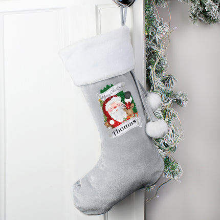 Santa Christmas Stocking - Personalised