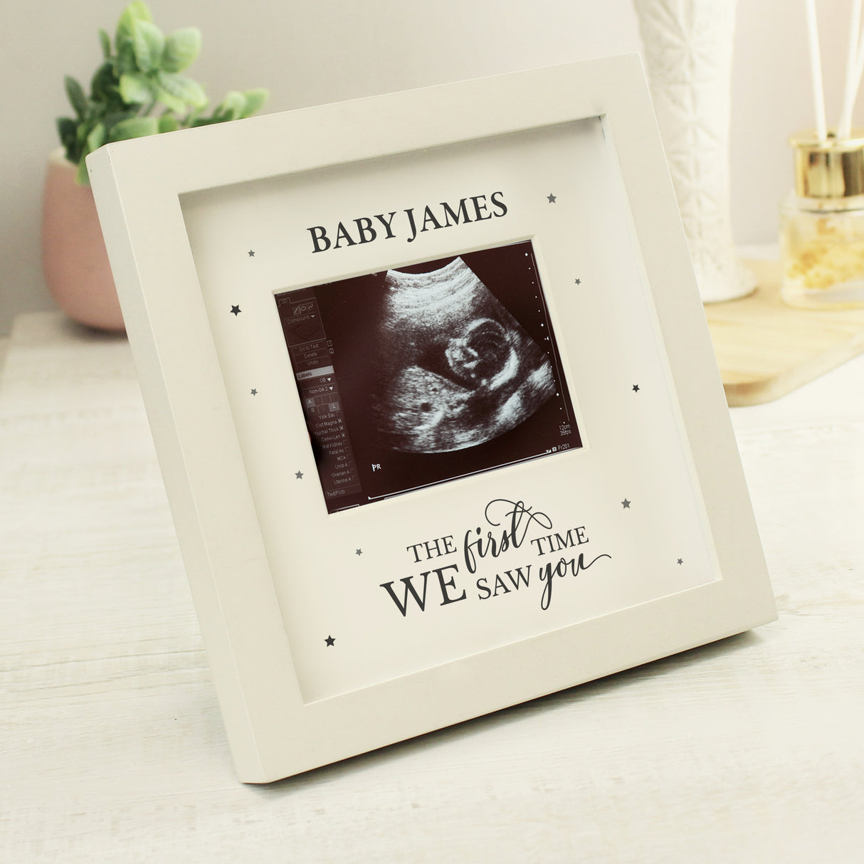 Baby Scan Photo Frame - All Things Grow - Personalised