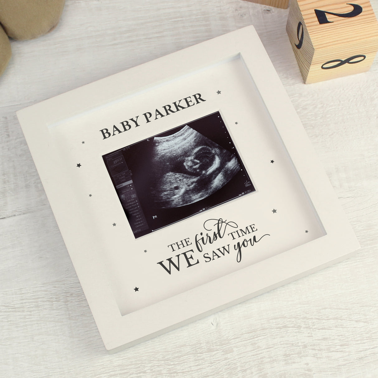 Baby Scan Photo Frame - All Things Grow - Personalised