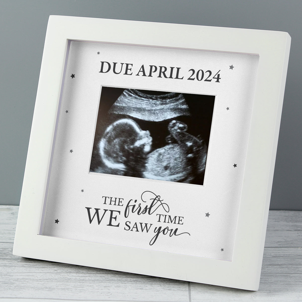 Baby Scan Photo Frame - All Things Grow - Personalised