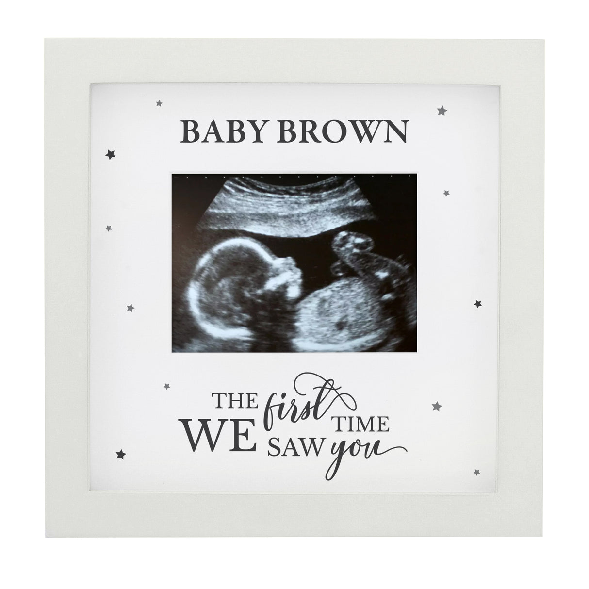 Baby Scan Photo Frame - All Things Grow - Personalised