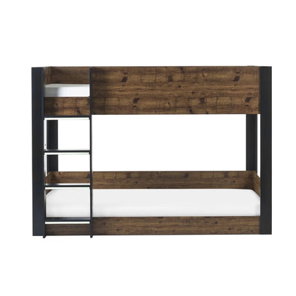 Solomon Bunk Bed Wood & Black