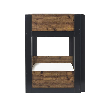 Solomon Bunk Bed Wood & Black