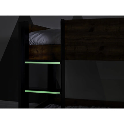 Solomon Bunk Bed Wood & Black