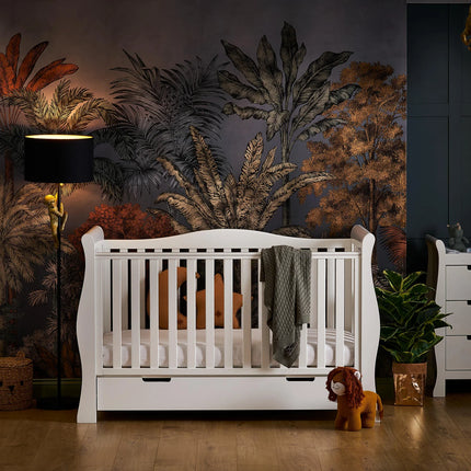 Stamford Luxe 2 Piece Nursery Room Set - White