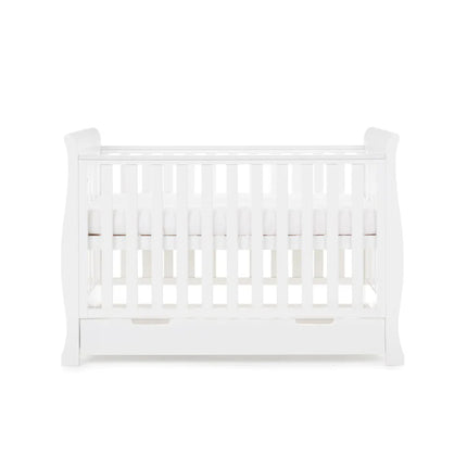 Stamford Mini Sleigh 3 Piece Nursery Room Set - White