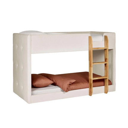 Teddy upholstered Bunk Bed - Cream Boucle