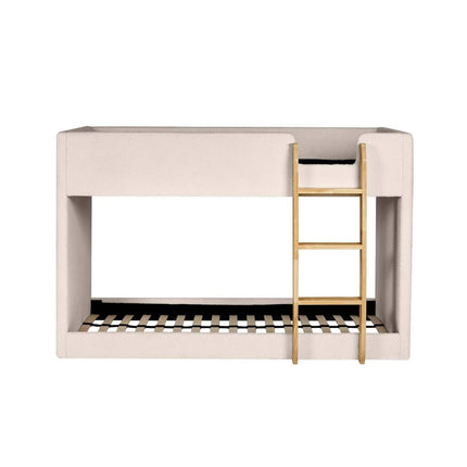 Teddy upholstered Bunk Bed - Cream Boucle