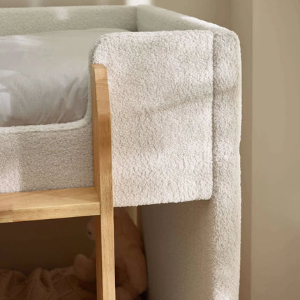 Teddy upholstered Bunk Bed - Cream Boucle