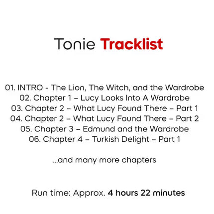 The Lion, The Witch & The Wardrobe Tonie