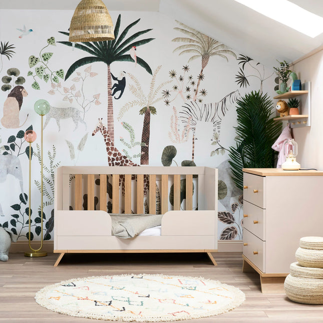 Thea 2 Piece Nursery Room Set - Latte