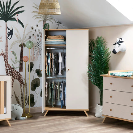 Thea 3 Piece Nursery Room Set - Latte