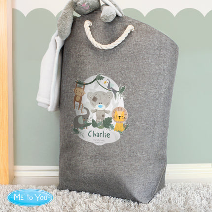 Tiny Tatty Teddy - Jungle Animal Storage Bag - Personalised