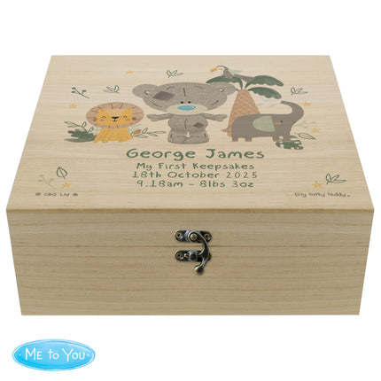 Tiny Tatty Teddy - Jungle Animals Wooden Keepsake Box